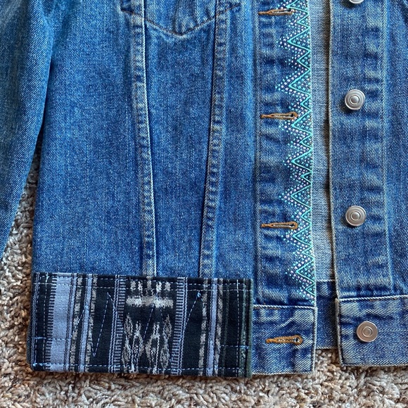 Patchwork Denim Jacket - Picture 4 of 5